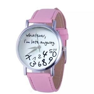 Women’s Whatever I am Late Anyway Wristwatch